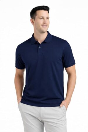 Men’s Plain Polo Neck T-Shirt